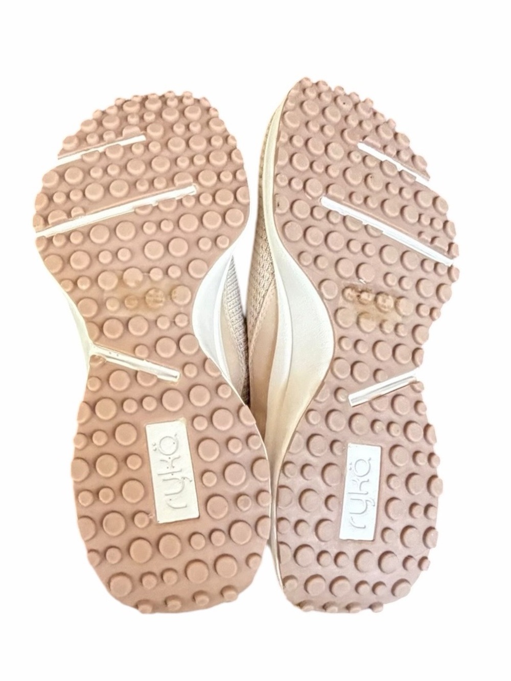 Ryka Jumpstart Slip On Beige Knit Sneakers Women’s Size 7.5 New Never Worn - Picture 10 of 11